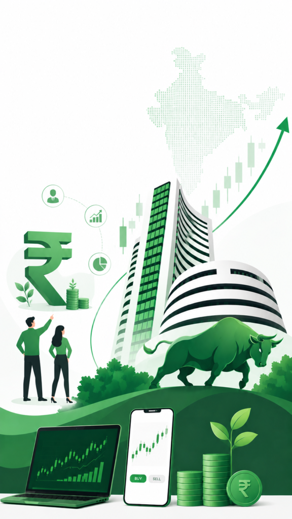 What is Stock Market in India? Complete Beginner Guide (2026)