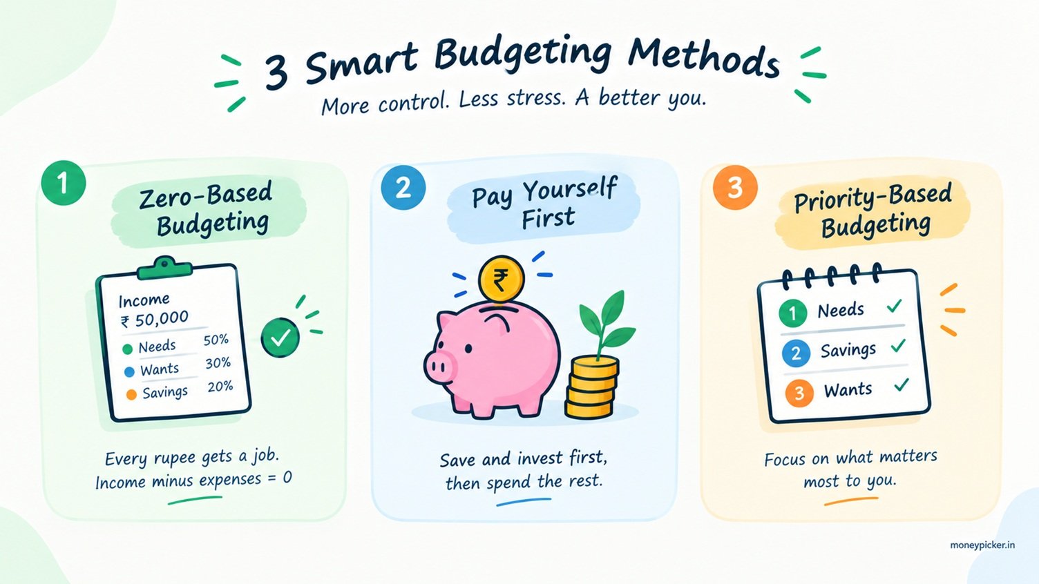 3 Smart Budgeting Method