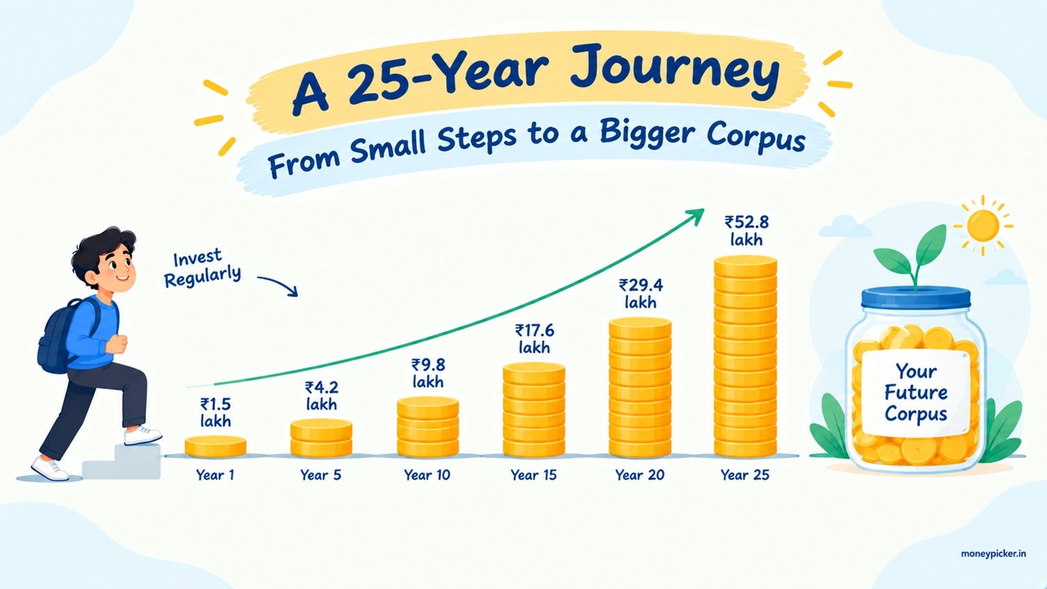 retirement corpus calculation example India