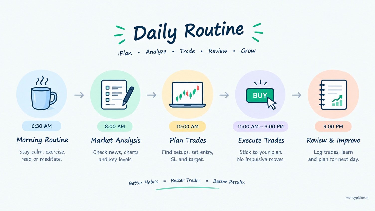 Daily Routine for Trader