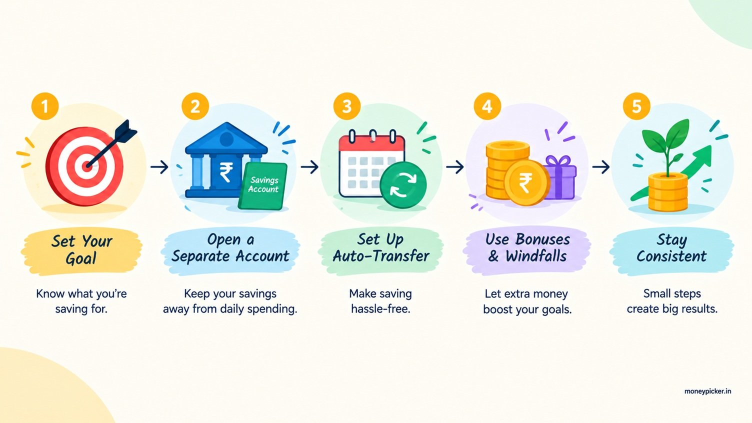Five-Step Savings Success Plan