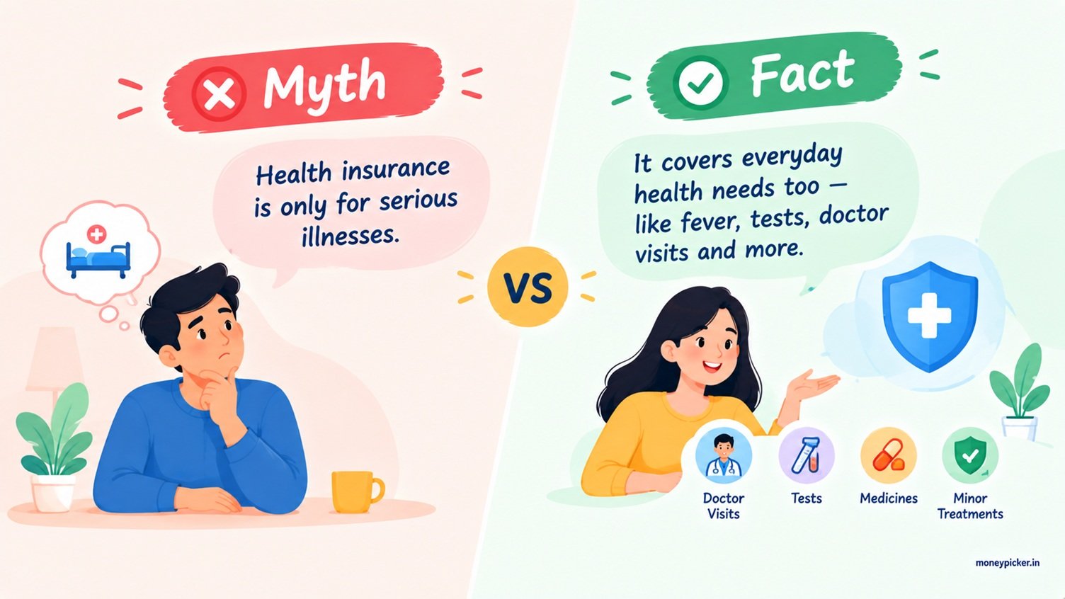 Health Insurance- Myth vs Fact