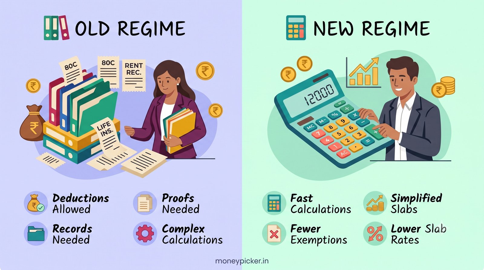 OLD REGIME VS NEW REGIME