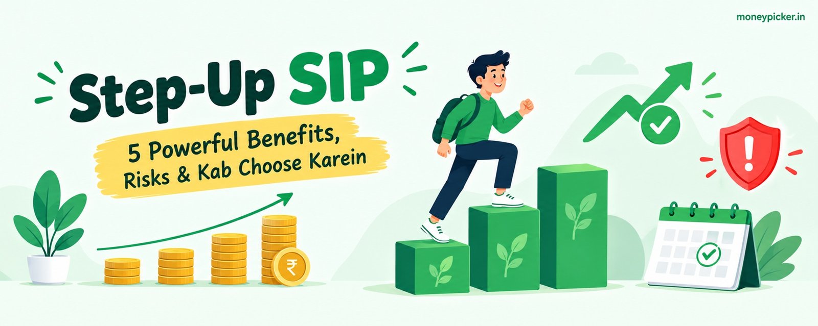 Step-Up SIP Growth, Benefits & Risks