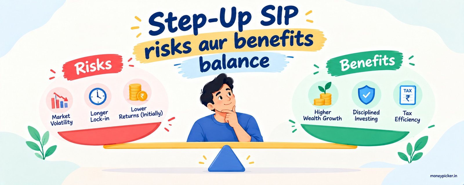 Step-Up SIP-Risks and Benefits Balance